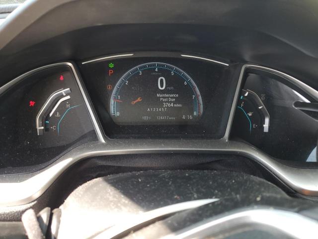 19XFC1F36LE012108 - 2020 HONDA CIVIC EX ნაცრისფერი ფოტო 9