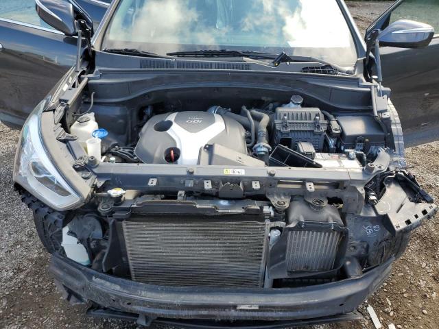 5XYZUDLA3GG366255 - 2016 HYUNDAI SANTA FE S BLUE photo 12