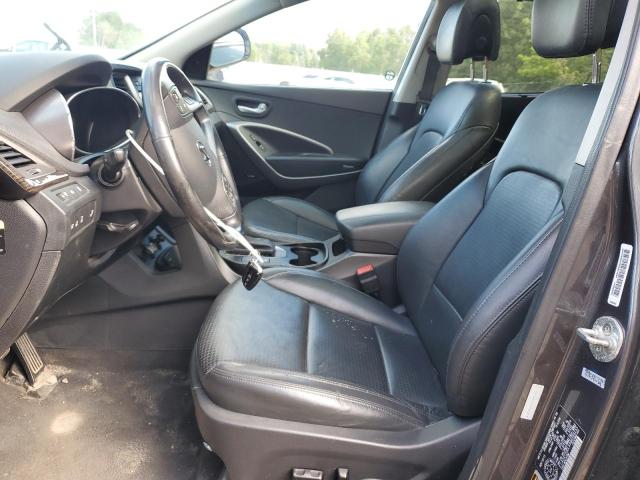 5XYZUDLA3GG366255 - 2016 HYUNDAI SANTA FE S BLUE photo 7