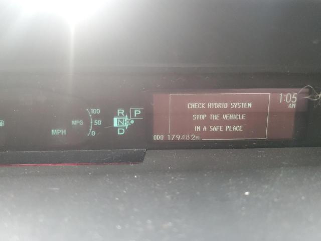 JTDKN3DU7D1679595 - 2013 TOYOTA PRIUS BLACK photo 9