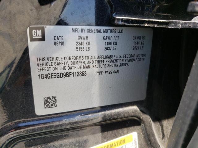 1G4GE5GD9BF112863 - 2011 BUICK LACROSSE CXS Qara foto 13