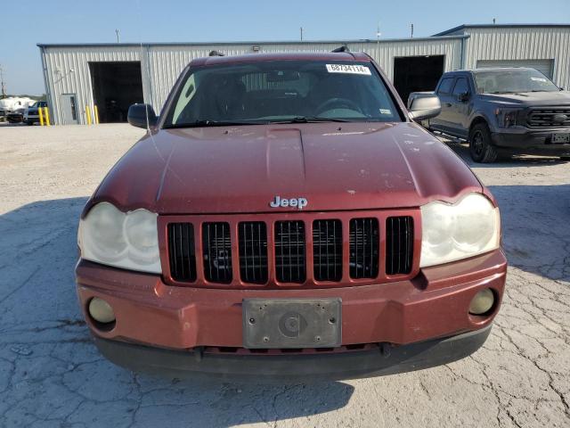 1J8HR48P67C629006 - 2007 JEEP GRAND CHER LAREDO RED photo 5