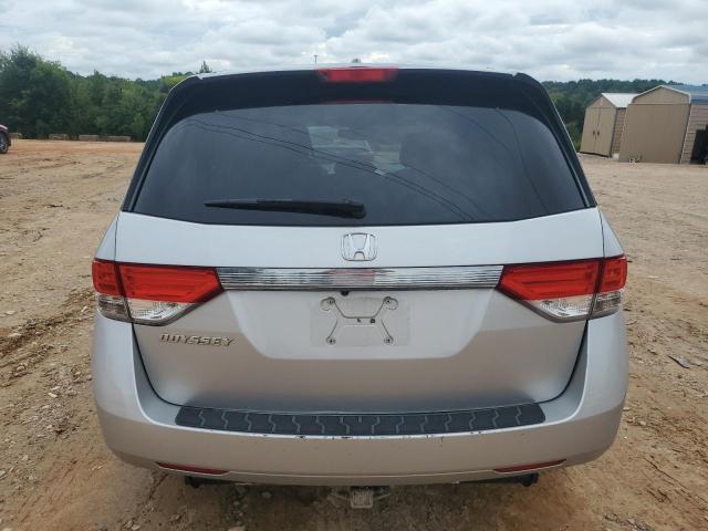 5FNRL5H67EB054957 - 2014 HONDA ODYSSEY EXL SILVER photo 6