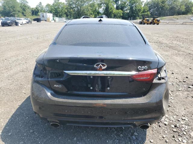 JN1EV7AR5KM554811 - 2019 INFINITI Q50 LUXE Siyah fotoğraf 6