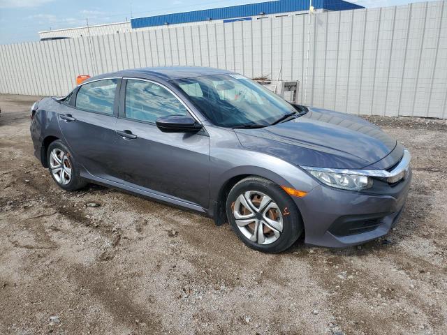 2HGFC2F59JH599883 - 2018 HONDA CIVIC LX ნაცრისფერი ფოტო 4