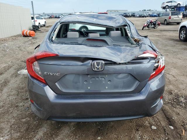 2HGFC2F59JH599883 - 2018 HONDA CIVIC LX ნაცრისფერი ფოტო 6