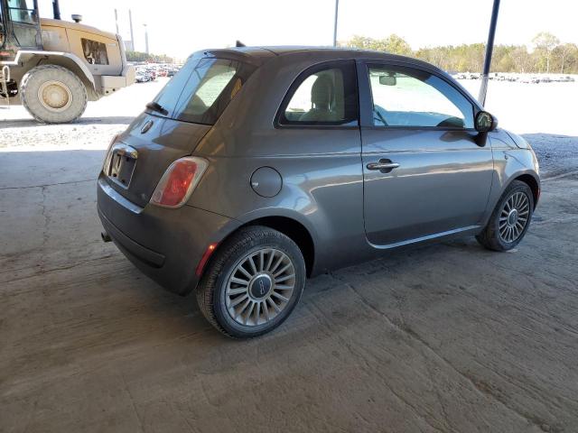 3C3CFFAR3CT288054 - 2012 FIAT 500 POP GRAY photo 3