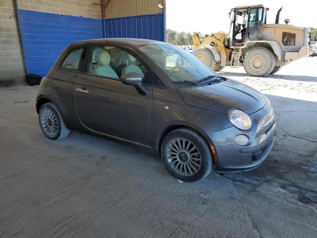 3C3CFFAR3CT288054 - 2012 FIAT 500 POP GRAY photo 4