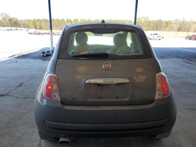 3C3CFFAR3CT288054 - 2012 FIAT 500 POP GRAY photo 6