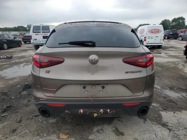ZASPAKBN8K7C50538 - 2019 ALFA ROMEO STELVIO TI BROWN photo 6