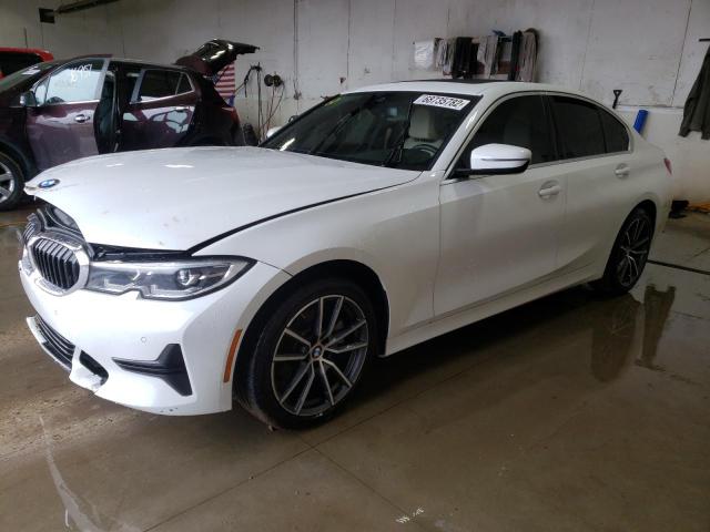 3MW5R7J59K8A05203 - 2019 BMW 330XI Biały zdjęcie 1