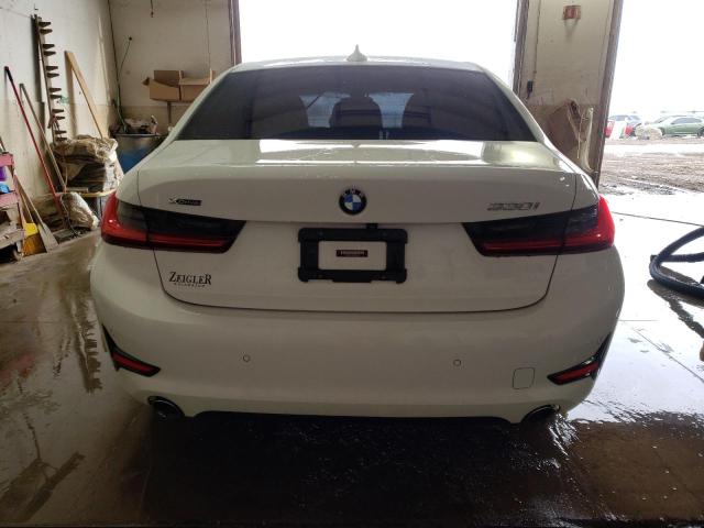 3MW5R7J59K8A05203 - 2019 BMW 330XI Biały zdjęcie 6