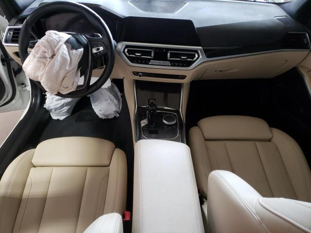 3MW5R7J59K8A05203 - 2019 BMW 330XI Biały zdjęcie 8