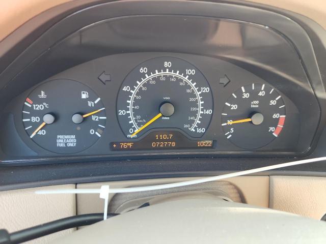 WDBJF65FXWA486627 - 1998 MERCEDES-BENZ E 320 BLUE photo 9