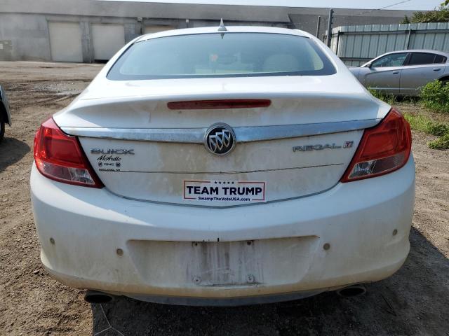 2G4GS5EVXD9144303 - 2013 BUICK REGAL PREMIUM WHITE photo 6
