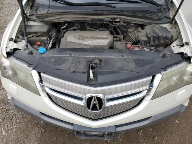 2HNYD28619H005030 - 2009 ACURA MDX TECHNOLOGY 白色 照片 12