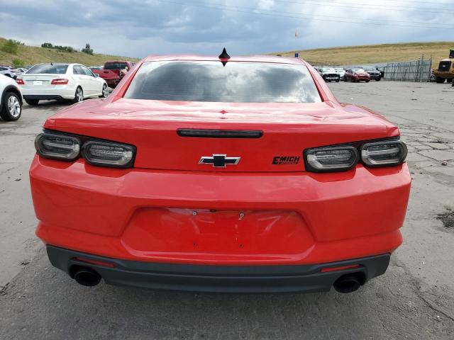 1G1FB1RS8M0125387 - 2021 CHEVROLET CAMARO LS RED photo 6