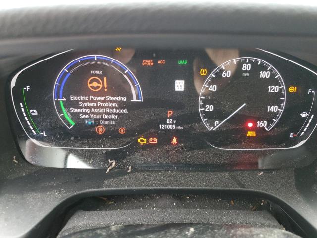 19XZE4F51LE015122 - 2020 HONDA INSIGHT EX SILVER photo 9