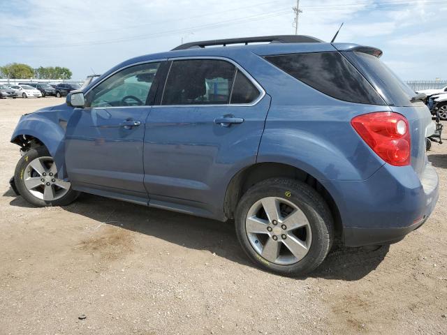 2GNFLNEK2C6180786 - 2012 CHEVROLET EQUINOX LT BLUE photo 2