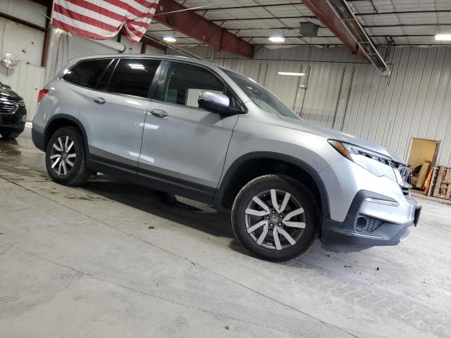 5FNYF6H35MB043467 - 2021 HONDA PILOT EX SILVER photo 4