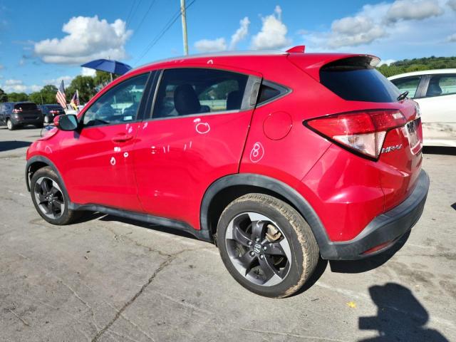 3CZRU6H78JM709509 - 2018 HONDA HR-V EXL RED photo 2