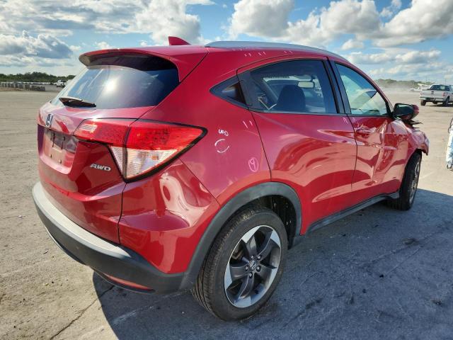 3CZRU6H78JM709509 - 2018 HONDA HR-V EXL RED photo 3