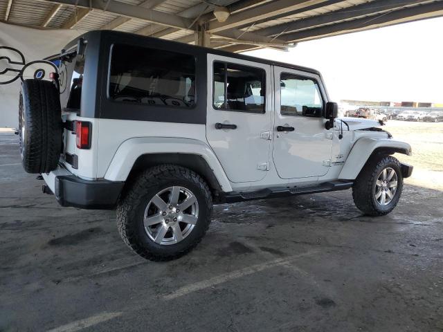1C4BJWEG8GL199385 - 2016 JEEP WRANGLER U SAHARA WHITE photo 3