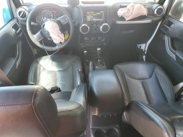 1C4BJWEG8GL199385 - 2016 JEEP WRANGLER U SAHARA WHITE photo 8