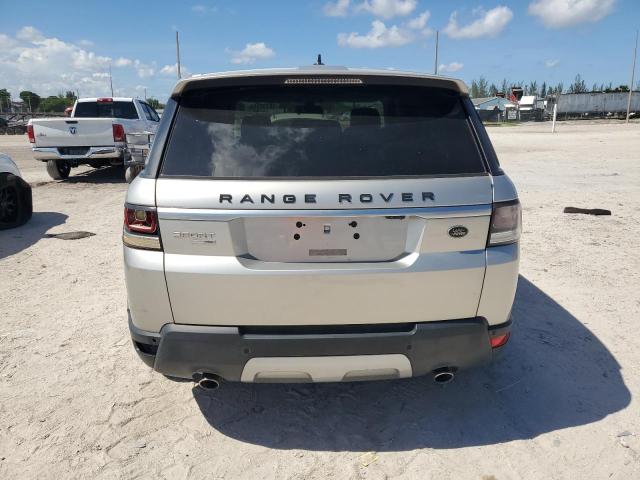 SALWR2VF5GA577810 - 2016 LAND ROVER RANGE ROVE HSE SILVER photo 6