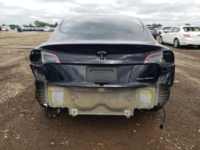 5YJ3E1EB2PF592589 - 2023 TESLA MODEL 3 BLACK photo 6