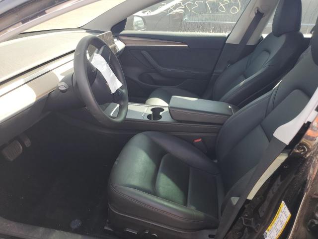 5YJ3E1EB2PF592589 - 2023 TESLA MODEL 3 BLACK photo 7