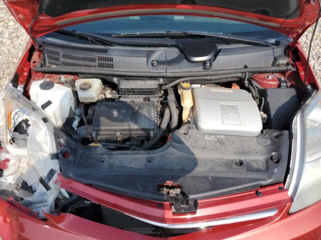 JTDKB20U993518220 - 2009 TOYOTA PRIUS RED photo 11