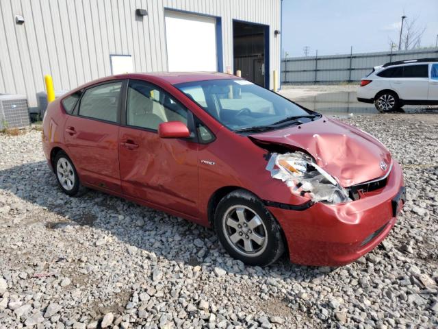 JTDKB20U993518220 - 2009 TOYOTA PRIUS RED photo 4