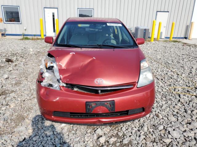 JTDKB20U993518220 - 2009 TOYOTA PRIUS RED photo 5
