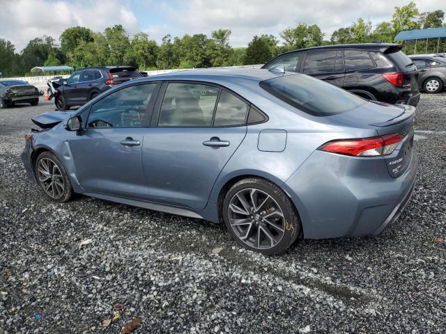 JTDP4RCE2LJ012132 - 2020 TOYOTA COROLLA SE BLUE photo 2