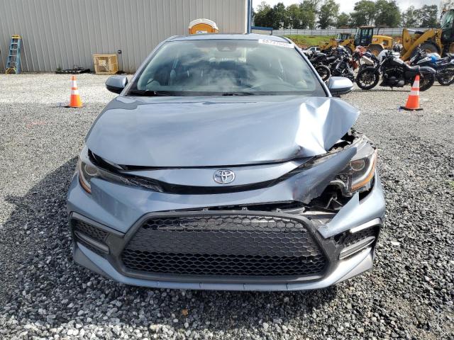 JTDP4RCE2LJ012132 - 2020 TOYOTA COROLLA SE BLUE photo 5