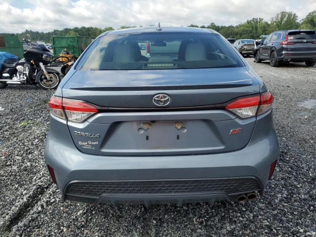 JTDP4RCE2LJ012132 - 2020 TOYOTA COROLLA SE BLUE photo 6