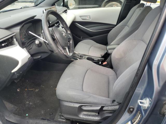 JTDP4RCE2LJ012132 - 2020 TOYOTA COROLLA SE BLUE photo 7