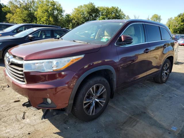 2016 TOYOTA HIGHLANDER XLE, 