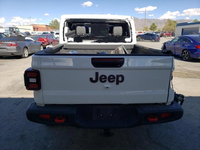 1C6JJTBG6NL142413 - 2022 JEEP GLADIATOR RUBICON WHITE photo 6