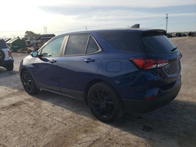 3GNAXHEG8PL180384 - 2023 CHEVROLET EQUINOX LS BLUE photo 2