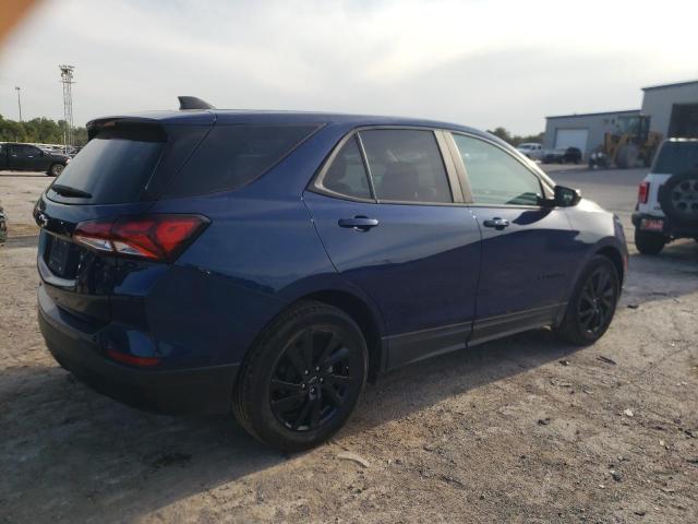 3GNAXHEG8PL180384 - 2023 CHEVROLET EQUINOX LS BLUE photo 3