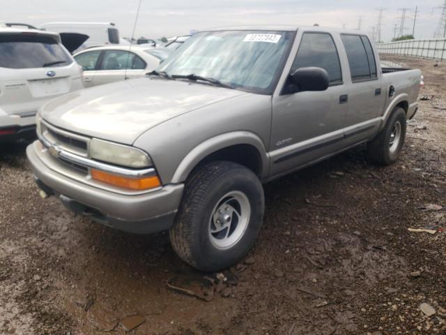 1GCDT13X74K102526 - 2004 CHEVROLET S TRUCK S10 GRAY photo 1