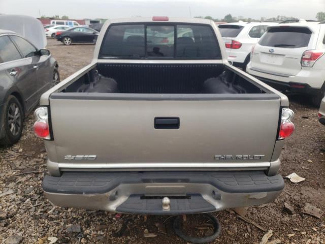 1GCDT13X74K102526 - 2004 CHEVROLET S TRUCK S10 GRAY photo 6