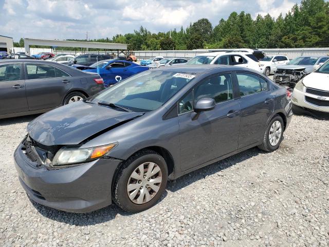 2012 HONDA CIVIC LX, 