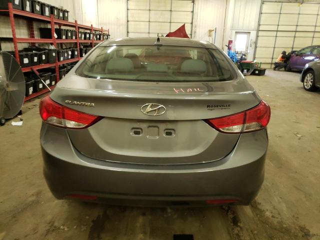 5NPDH4AE5DH190382 - 2013 HYUNDAI ELANTRA GLS CHARCOAL photo 6