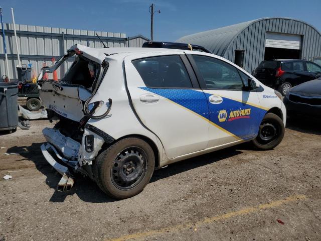 VNKKTUD34GA062296 - 2016 TOYOTA YARIS L WHITE photo 3