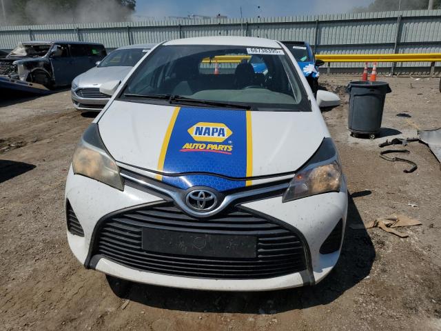 VNKKTUD34GA062296 - 2016 TOYOTA YARIS L WHITE photo 5