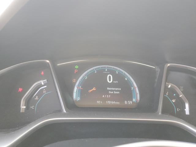 19XFC2F74GE039306 - 2016 HONDA CIVIC EX შავი ფოტო 9