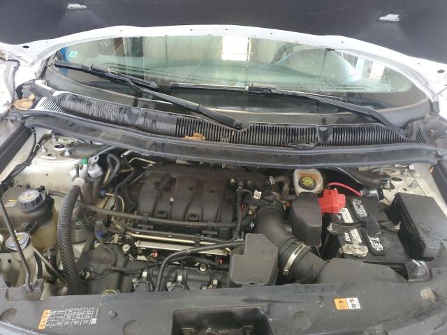 1FM5K8D87KGB05915 - 2019 FORD EXPLORER XLT Weiß Foto 12